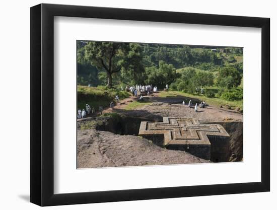 Africa, Ethiopian Highlands, Eastern Amhara, Lalibela, St-Ellen Goff-Framed Premium Photographic Print