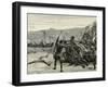 Africa. Explorers Confronting with Natives of Bumbireh Island-null-Framed Giclee Print