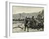 Africa. Explorers Confronting with Natives of Bumbireh Island-null-Framed Giclee Print