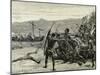 Africa. Explorers Confronting with Natives of Bumbireh Island-null-Mounted Giclee Print