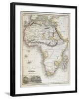 Africa, from A General Atlas of the Several Empires, Kingdoms and States in the World, 1830-N R Hewitt-Framed Giclee Print