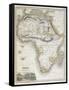 Africa, from A General Atlas of the Several Empires, Kingdoms and States in the World, 1830-N R Hewitt-Framed Stretched Canvas