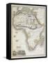 Africa, from A General Atlas of the Several Empires, Kingdoms and States in the World, 1830-N R Hewitt-Framed Stretched Canvas