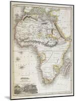 Africa, from A General Atlas of the Several Empires, Kingdoms and States in the World, 1830-N R Hewitt-Mounted Giclee Print