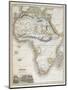 Africa, from A General Atlas of the Several Empires, Kingdoms and States in the World, 1830-N R Hewitt-Mounted Premium Giclee Print