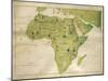 Africa, from the Atlas of Nautical Charts, October 1554-null-Mounted Giclee Print