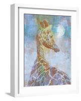 Africa Giraffe-Greg Simanson-Framed Giclee Print