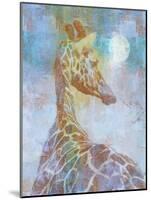 Africa Giraffe-Greg Simanson-Mounted Giclee Print