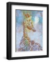 Africa Giraffe-Greg Simanson-Framed Premium Giclee Print