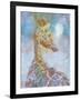 Africa Giraffe-Greg Simanson-Framed Giclee Print