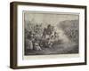 Africa in London, Somalis Beating Off a Band of Brigands-Henri Lanos-Framed Giclee Print