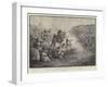 Africa in London, Somalis Beating Off a Band of Brigands-Henri Lanos-Framed Giclee Print