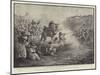 Africa in London, Somalis Beating Off a Band of Brigands-Henri Lanos-Mounted Giclee Print