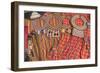 Africa, Kenya, Masai Mara National Reserve, Masai tribal jewelry and ornamentation.-Emily Wilson-Framed Photographic Print