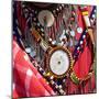 Africa, Kenya, Masai Mara National Reserve. Masai tribal jewelry and ornamentation.-Emily Wilson-Mounted Photographic Print