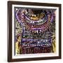 Africa, Kenya, Masai Mara National Reserve. Masai tribal jewelry and ornamentation.-Emily Wilson-Framed Photographic Print