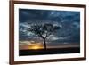 Africa, Kenya, Masai Mara sunrise-George Theodore-Framed Photographic Print