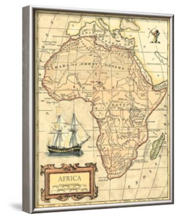 'Africa Map' Art | AllPosters.com