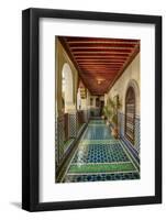 Africa, Morocco, Fes. Ornate and Colorful Hallway-Brenda Tharp-Framed Photographic Print