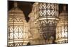 Africa, Morocco, Marrakesh. Close-Up of Ornate Metal Lanterns-Alida Latham-Mounted Photographic Print