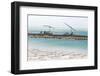 Africa, Mozambique, Bazaruto Islands. Fishermen at the Bazaruto Islands.-Catherina Unger-Framed Photographic Print