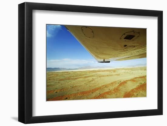 Africa, Namibia, Flight Above the Namib Desert-Udo Bernhart-Framed Photographic Print