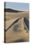 Africa, Namibia, Garub, Railroad Tracks and Drifted Sand-Hollice Looney-Stretched Canvas