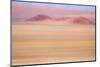 Africa, Namibia. Heat Distorts Grassy Plain and Red Sand Dunes-Jaynes Gallery-Mounted Photographic Print