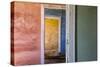 Africa, Namibia, Kolmanskop. Interior of Deserted Home-Jaynes Gallery-Stretched Canvas