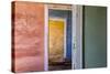 Africa, Namibia, Kolmanskop. Interior of Deserted Home-Jaynes Gallery-Stretched Canvas
