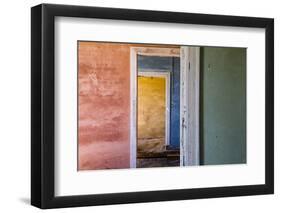 Africa, Namibia, Kolmanskop. Interior of Deserted Home-Jaynes Gallery-Framed Photographic Print