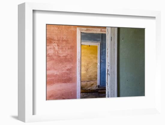 Africa, Namibia, Kolmanskop. Interior of Deserted Home-Jaynes Gallery-Framed Photographic Print