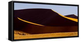 Africa, Namibia, Namib-Naukluft National Park. Abstract of Sand Dune-Jaynes Gallery-Framed Stretched Canvas