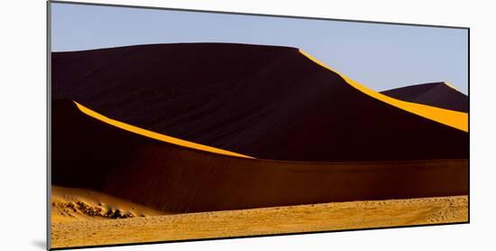 Africa, Namibia, Namib-Naukluft National Park. Abstract of Sand Dune-Jaynes Gallery-Mounted Photographic Print