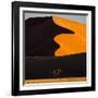 Africa, Namibia, Namib Naukluft National Park. Abstract of Sand Dune-Jaynes Gallery-Framed Photographic Print