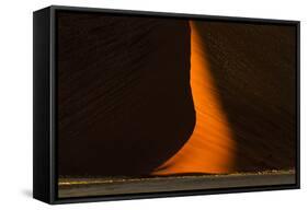 Africa, Namibia, Namib Naukluft National Park. Abstract of Sand Dune-Jaynes Gallery-Framed Stretched Canvas