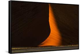 Africa, Namibia, Namib Naukluft National Park. Abstract of Sand Dune-Jaynes Gallery-Framed Stretched Canvas