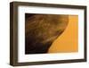 Africa, Namibia, Namib Naukluft National Park. Blowing Sand on Dune-Jaynes Gallery-Framed Photographic Print