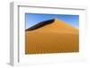 Africa, Namibia, Namib Naukluft National Park. Patterns in Sand Dune-Jaynes Gallery-Framed Photographic Print