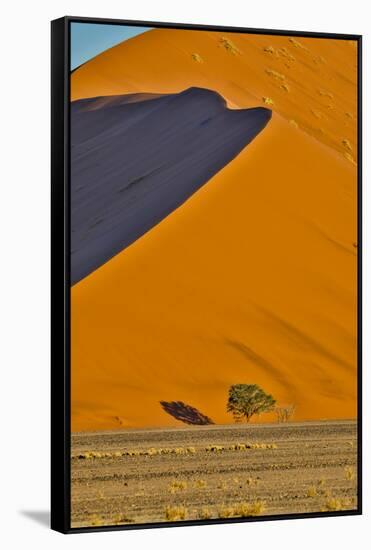Africa, Namibia, Sossusvlei. Dune in the afternoon-Hollice Looney-Framed Stretched Canvas