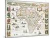 Africa Nova, c.1617-Willem Janszoon Blaeu-Mounted Giclee Print