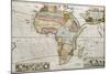 Africa Old Map. Created By Frederick Herman Moll, Published In London, 1710-marzolino-Mounted Art Print