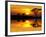 Africa Parading along the Lake-kesipun-Framed Premium Photographic Print