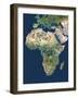 Africa, Satellite Image-PLANETOBSERVER-Framed Photographic Print
