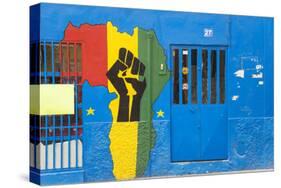 Africa Shop Front, Praia, Santiago, Cape Verde-Peter Adams-Stretched Canvas
