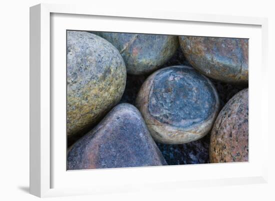 Africa, South Africa, Buckballbaai. Cluster of Rounded Rocks-Jaynes Gallery-Framed Photographic Print