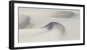 Africa, South Africa. Sculpted Shapes of White Sand Dunes-Jaynes Gallery-Framed Photographic Print