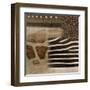 Africa Square II-Patricia Pinto-Framed Art Print