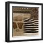 Africa Square II-Patricia Pinto-Framed Art Print