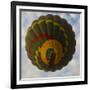 Africa. Tanzania. Hot air balloon crossing the Mara River, Serengeti National Park.-Ralph H. Bendjebar-Framed Photographic Print